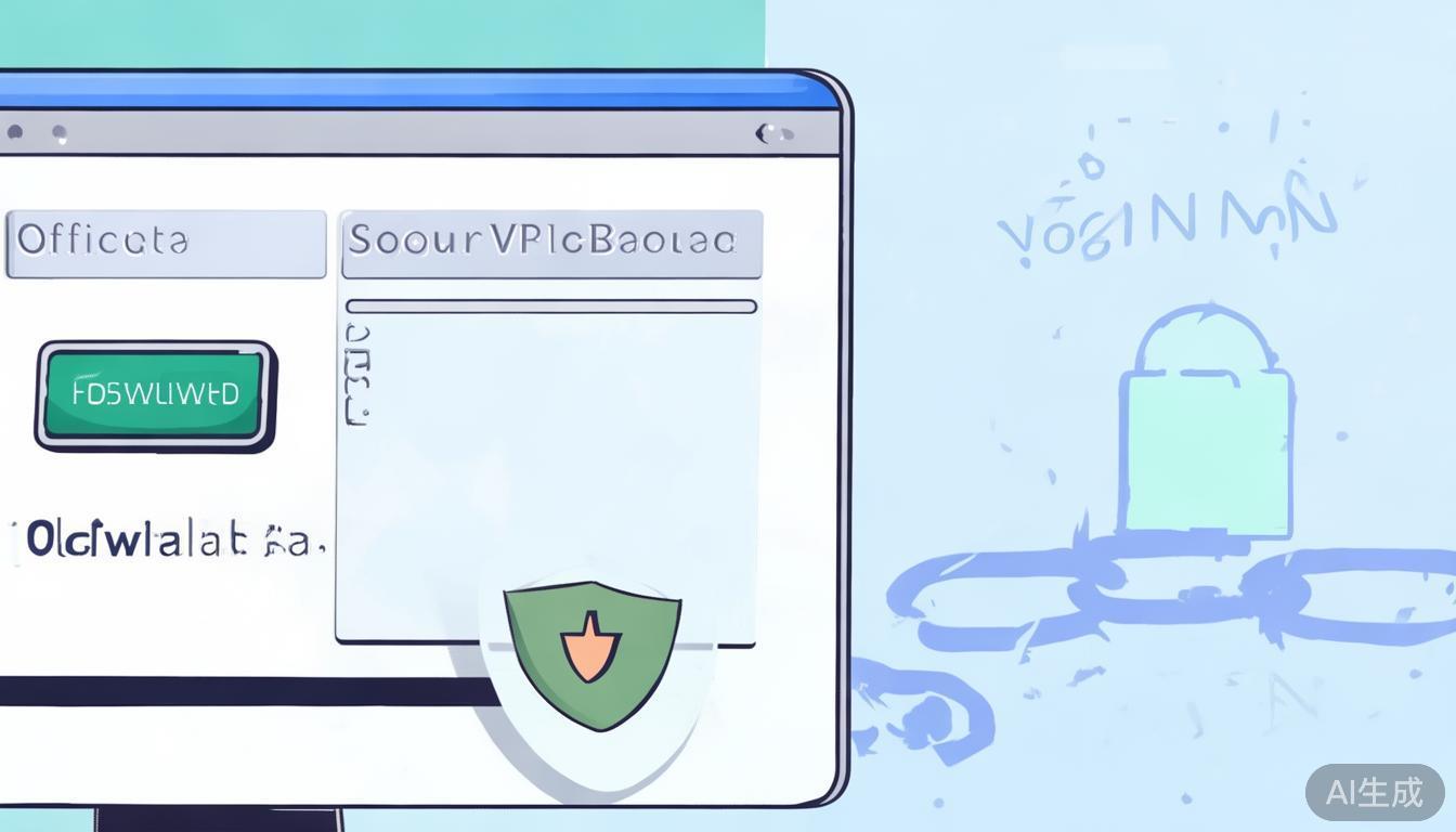 下载安装VPN客户端：下载来自正式渠道的VPN软件